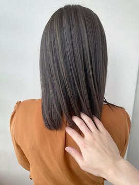 ヘアーアンドスパ フェリーチェ ミチ 野田屋町店(HAIR&SPA felice MICHI) 【felice MICHI島田和也】チャコールグレー