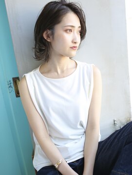 バース(BIRTH) 天神【BIRTH】大人かわいい外ハネナチュラルカールミディ　3