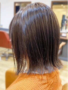 リル 東川口店(Lilou) 切りっぱなし外ハネボブ