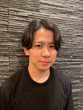 プレミアムバーバー 原宿店(PREMIUM BARBER produce by HIRO GINZA) センターパートショート