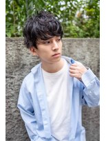 メゾンバイハバナ(maison by HAVANA)&nbsp;メンズビジネスツーブロックスパイラル束感ショートマッシュ