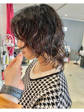 リリオ(Lilio) ウルフ×パーマ