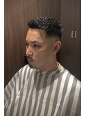 スキンフェード濡れパン