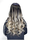#メッシュ #ハイライト #シルバー