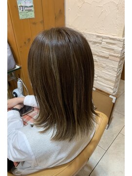 ヘアーアンドメイク エクリ 不動前店(Hair&Make equri) 夏を楽しむハイライト