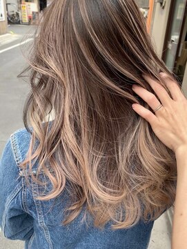 グロウ 上野御徒町(grow) バレイヤージュ/2ブリーチ/エアタッチ/pixyyyyyy297