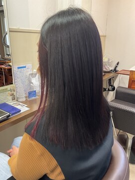 コアフィールフィス(COIFFURE fils) 【見附　今町】イヤリングカラー　インナーカラー
