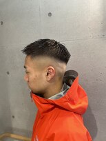 メンズサロンドットリアン(dot. lien) フェードメンズ刈り上げバーバースタイルスキンフェード短髪