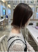 外ハネスタイル