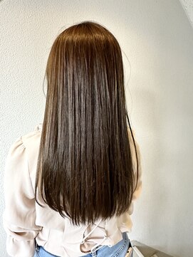 ヘア カンパニー トワ 千葉店(TOWA) 矯正ストレートロング