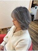 バレイヤージュホワイトアッシュ