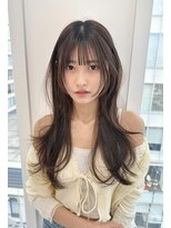 レミエ ダイカンヤマ(lemiie) レイヤーカット☆ハッシュカット☆ナチュラルフェミニン韓国ヘア