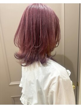 アン アミゥ(Un amiw.) ウルフ×ピンク×パープル