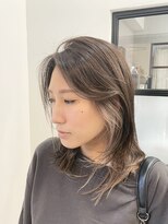 ルイ(ROUIS produced by LUCK 津田沼) ROUIS 津田沼 インナー× ホワイトベージュ