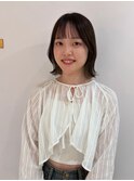 10代20代30代　くびれボブ/エモージュ/フェイスレイヤーカット
