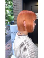 マージュ ギンザ(marju GINZA)&nbsp;夏オススメブリーチカラー　ペールオレンジ