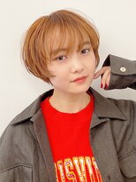 Say.岩井　レイヤーマッシュショート×サンドベージュ