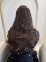ミラ(MIRA)&nbsp;グレージュ/ロング/ヘアカタログ/レイヤーカット/梅田美容室