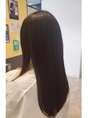 湿度による広がりを抑えるANDORダメージレスストレート☆彡