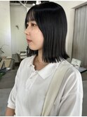 前髪カタログ/イメチェンスタイル／ウェーブパーマ/こなれミディ