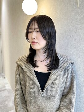 エムサロン 高崎あら町テラス店(emusalon) ［rena］顔周りザクザクレイヤー