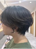 大人ショートボブ