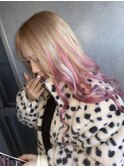 ダブルカラー×デザインエクステ