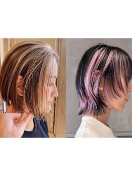 《bococaが贈る透明感カラーの秘密*》髪を綺麗に保ちながらダメージレスとトレンドを組み合わせたカラー。