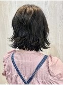 ネイビーブラックカラー【TELA HAIR 東川口】