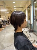 ◆縮毛矯正◆髪質改善×ウルフカット【北川】