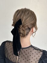 アコレ カリテ 草津店(ACCOLE qualite)&nbsp;ゆるふわシニヨン／20代／ヘアセット