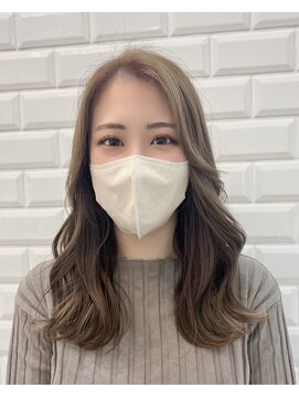 リルミー ミュエナ 大須 矢場町(Lilme myuena) 【ブリーチなし明るめベージュ】*rina*