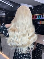 ラピス 渋谷本店(Lapis) ホワイトブロンド/シールエクステ/髪質改善/レイヤーカット