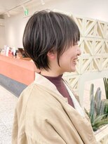 ノエ トトン(noe tton)&nbsp;くびれヘア/アプリコットオレンジ/ハイライトカラー/名駅a53