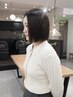 【新規学割U25☆大西指名平日限定】タッセルボブカット＋縮毛矯正＋TR
