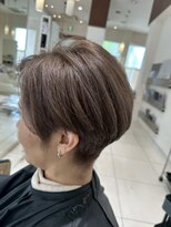 サンタフェ 岡崎店(Santa'Fe)&nbsp;髪質改善/透明感/ブラウン/ショート