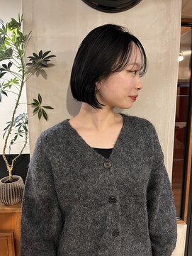 カールム(carlm) 「大人ナチュラルボブ」今泉/薬院