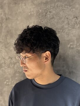 【ナチュラルメンズパーマ】