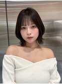 【大重】韓国風くびれボブ/レイヤー/新宿前髪/髪質改善/縮毛矯正