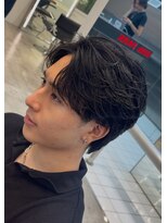 フィフスパーク(fifth PARK) 渋谷men'sフェザーパーマfifthメンズパーマセンターパート微分け