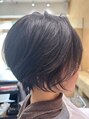 ワン 平塚(ONE009)&nbsp;ショートボブ、ボリューム押さえてお手入れ簡単バームで作れます