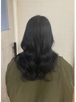 コレロ ヘアー(KORERO hair)&nbsp;20代に人気！透明感ブルーブラック×韓国風ゆるウェーブ