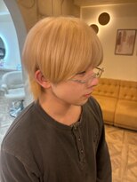 ラヴィズム 栄店(LUVISM) 栄/矢場町/メンズハイトーン/ミルクティー/ブロンド/ハイトーン