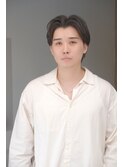 メンズ ショート センターパート 大阪美容室 ニュアンスパーマ