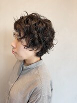 ラトリエコンタン(L´atelier Content)&nbsp;【LatelierContent asuka】レイヤーのマッシュショート/パーマ