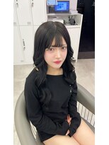 ロサ ファイブヘアー(Rosa..5Hair)&nbsp;漆黒ロングヘアー