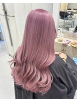 ヘアスペース リズム グリーン(Hair space Rizm green)&nbsp;ピンクカラー