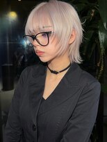 シティ オモテサンドウ(CITY omotesando)&nbsp;ホワイトベージュ×ハッシュカット
