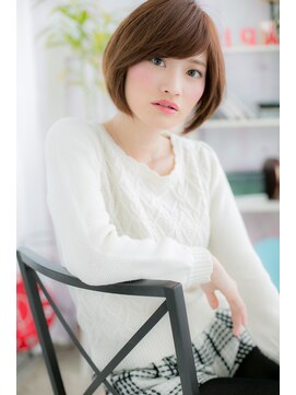 ヘアアンドビューティー ミック(Hair & Beauty miq) ツヤめき*輝き*透明感ショートb