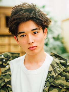 トップ カタタ TOP KATATA カジュアルな無造作メンズショートスタイル☆